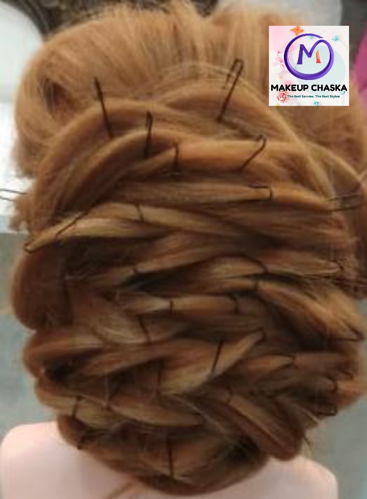 Reception Hairstyle India
