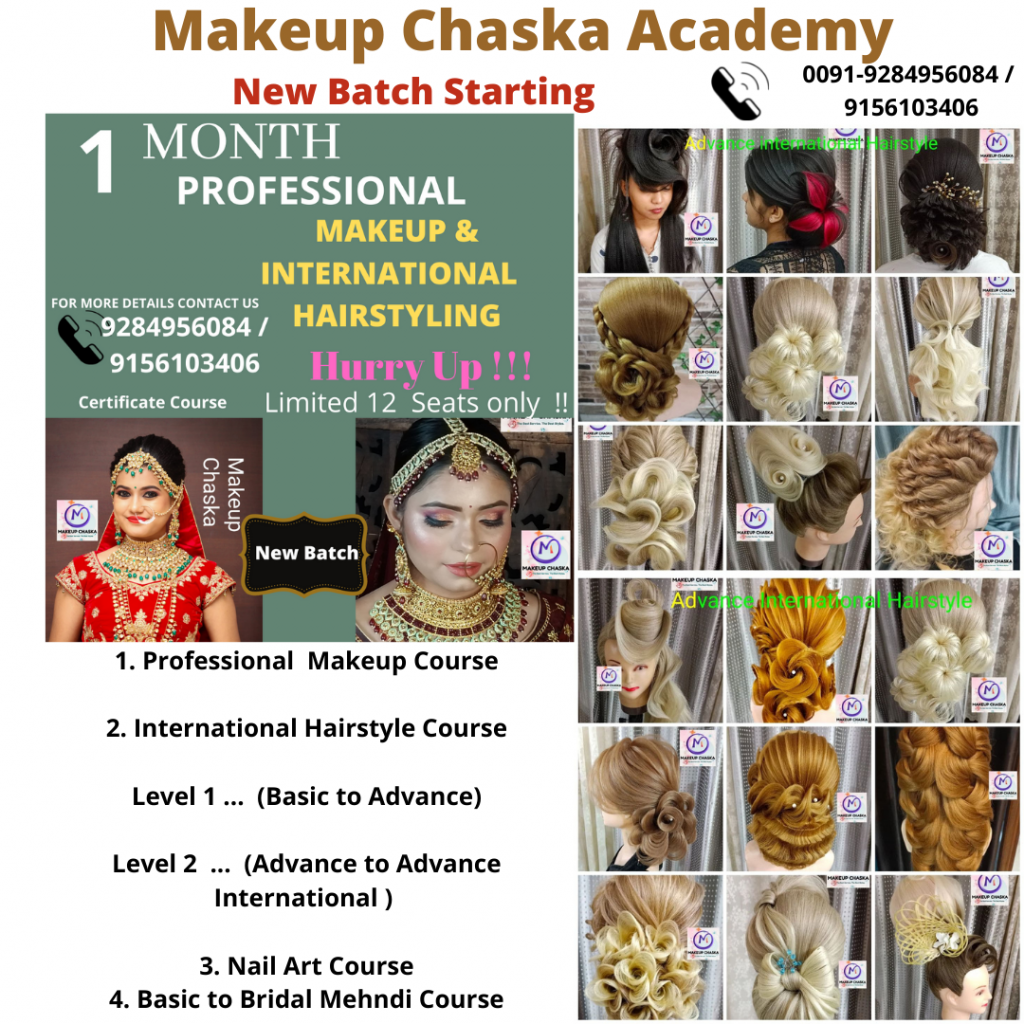Makeup Artist Academy Class Course Hairstyle Nail Art Parlor Mua