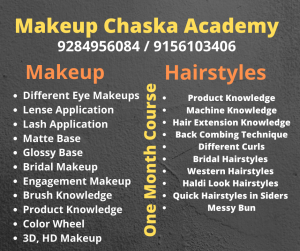 Comprehensive 30-Day and 45-Day Makeup, Hairstyle, and Nail Art Syllabus at Makeup Chaska Academy