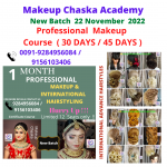 Best Bridal Makeup Artist Navi Academy Class Course in Mumbai​