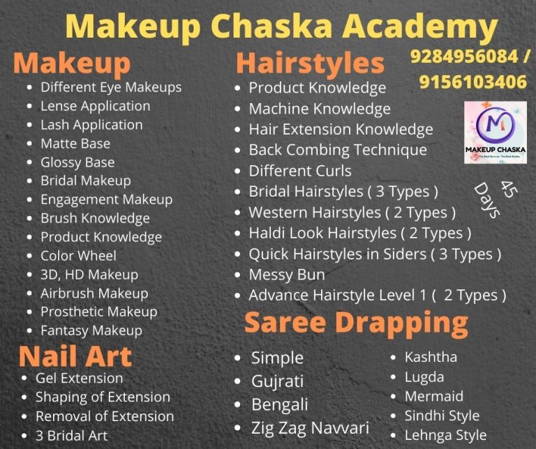 Best Bridal Makeup Artist in Nagpur Professional Hairstyle Nail Art