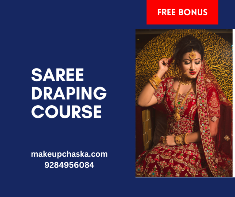 saree draping course free bonus